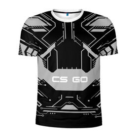 Мужская футболка 3D спортивная с принтом CS GO:Black collection в Ухте, 100% полиэстер с улучшенными характеристиками | приталенный силуэт, круглая горловина, широкие плечи, сужается к линии бедра | Тематика изображения на принте: 3d | awp | counter strike | game | skin | system lock black | авп | игры | прикольные | скин
