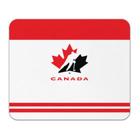 Коврик прямоугольный TEAM CANADA: в Ухте, натуральный каучук | размер 230 х 185 мм; запечатка лицевой стороны | 2017 | canada | team | teamcanada | канада | мира | россия | хоккей | чемпионат | чм2017