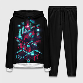 Женский костюм 3D (с толстовкой) с принтом Mr Robot в Ухте,  |  | mister | robot | мистер робот