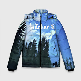 Зимняя куртка для мальчиков 3D Witcher 3: в Ухте, ткань верха — 100% полиэстер; подклад — 100% полиэстер, утеплитель — 100% полиэстер | длина ниже бедра, удлиненная спинка, воротник стойка и отстегивающийся капюшон. Есть боковые карманы с листочкой на кнопках, утяжки по низу изделия и внутренний карман на молнии. 
Предусмотрены светоотражающий принт на спинке, радужный светоотражающий элемент на пуллере молнии и на резинке для утяжки | gwent | gwent: the witcher card game | witcher 3 | ведьмак | гвинт | геральд | огонь | пламя