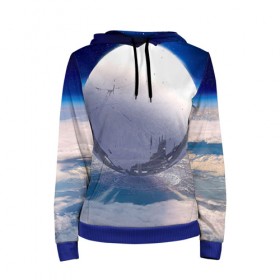 Женская толстовка 3D с принтом Destiny 3 в Ухте, 100% полиэстер  | двухслойный капюшон со шнурком для регулировки, мягкие манжеты на рукавах и по низу толстовки, спереди карман-кенгуру с мягким внутренним слоем. | destiny | дестени | дэстэни | космос