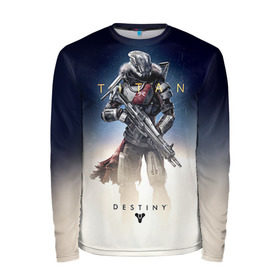 Мужской лонгслив 3D с принтом Destiny 18 в Ухте, 100% полиэстер | длинные рукава, круглый вырез горловины, полуприлегающий силуэт | destiny | дестени | дэстэни | космос