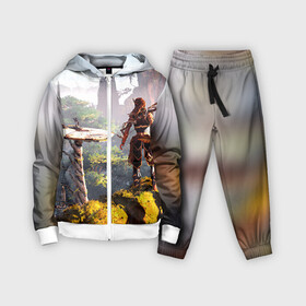 Детский костюм 3D с принтом HZD 6 в Ухте,  |  | dawn | horizon | zero | робот