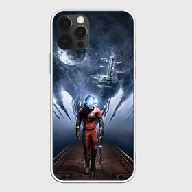 Чехол для iPhone 12 Pro с принтом Prey 1 в Ухте, силикон | область печати: задняя сторона чехла, без боковых панелей | prey | космос | прей | прэй
