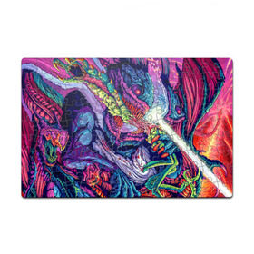 Пазл магнитный 126 элементов Hyper beast: в Ухте, полимерный материал с магнитным слоем | 126 деталей, размер изделия — 180*270 мм | counter strike | cs | cs go | global offensive | hyper beast | гипер зверь | гиперзверь | контр страйк | контра | кс | тату | татуировка | яркая