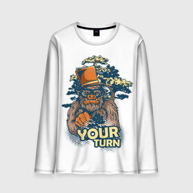Мужской лонгслив 3D с принтом Твой ход в Ухте, 100% полиэстер | длинные рукава, круглый вырез горловины, полуприлегающий силуэт | 