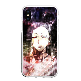 Чехол для iPhone XS Max матовый с принтом Tokyo Ghoul в Ухте, Силикон | Область печати: задняя сторона чехла, без боковых панелей | tokyo ghoul | typical uta | канеки | конеки | токийский гуль | ута