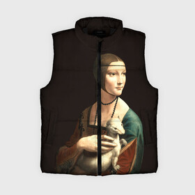 Женский жилет утепленный 3D Дама с горностаем: в Ухте,  |  | возрождение | горностаем | горностай | да винчи | дама | искусство | ласка | леонардо | о.м.с.к. | портрет