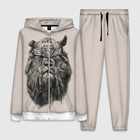 Женский костюм 3D Старый воин: в Ухте,  |  | борода | взгляд | викинг | воин | грива | косы | лев | рога | череп | шлем