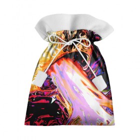 Подарочный 3D мешок с принтом Грибочек в Ухте, 100% полиэстер | Размер: 29*39 см | Тематика изображения на принте:  абстракция | гриб | психодел