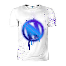 Мужская футболка 3D спортивная с принтом cs:go - EnVyUs (White collection) в Ухте, 100% полиэстер с улучшенными характеристиками | приталенный силуэт, круглая горловина, широкие плечи, сужается к линии бедра | 0x000000123 | cs go | envyus | white | кс го | энви