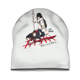 Шапка 3D с принтом Kill la Kill в Ухте, 100% полиэстер | универсальный размер, печать по всей поверхности изделия | kill la kill | ryuko matoi | satsuki kiryuin | рюко матой | сацки кирюин