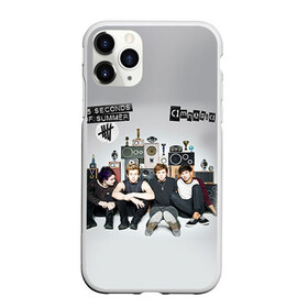 Чехол для iPhone 11 Pro матовый с принтом 5 Seconds of Summer в Ухте, Силикон |  | Тематика изображения на принте: 5 seconds of summer | 5 sos | 5 секунд лета | 5sos