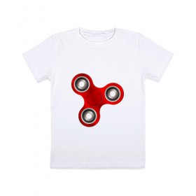 Детская футболка хлопок Спиннер: в Ухте, 100% хлопок | круглый вырез горловины, полуприлегающий силуэт, длина до линии бедер |