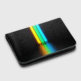 Картхолдер с принтом с принтом Evolve в Ухте, натуральная матовая кожа | размер 7,3 х 10 см; кардхолдер имеет 4 кармана для карт; | imagine dragons