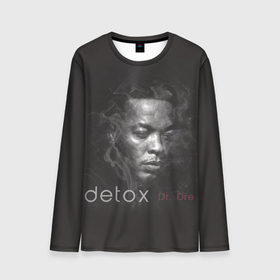 Мужской лонгслив 3D с принтом Dr.Dre в Ухте, 100% полиэстер | длинные рукава, круглый вырез горловины, полуприлегающий силуэт | Тематика изображения на принте: 