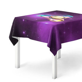Скатерть 3D Космический спиннер: в Ухте, 100% полиэстер (ткань не мнется и не растягивается) | Размер: 150*150 см |