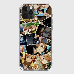 Чехол для iPhone 12 Pro с принтом Воспоминания в Ухте, силикон | область печати: задняя сторона чехла, без боковых панелей | Тематика изображения на принте: anime | sword art online | аниме | мастера меча онлайн