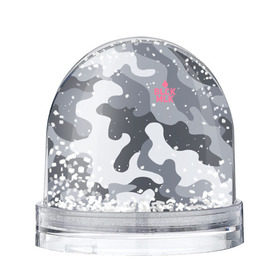 Водяной шар BLCK MLK PINKY: в Ухте, Пластик | Изображение внутри шара печатается на глянцевой фотобумаге с двух сторон | black | camo | camouflagem | collection | milk | камо | камуфляж