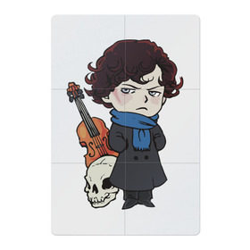 Магнитный плакат 2Х3 с принтом Sherlock в Ухте, Полимерный материал с магнитным слоем | 6 деталей размером 9*9 см | 221b | detective | holmes | london | sherlock | англия | бенедикт | ватсон | детектив | доктор | камбербэтч | лондон | мориарти | сериал | холмс | шерлок