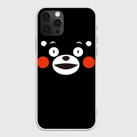 Чехол для iPhone 12 Pro Kumamon краснощекий: в Ухте, силикон | область печати: задняя сторона чехла, без боковых панелей | kumamon | во имя сатаны | во славу сатане | кумамон