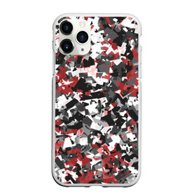 Чехол для iPhone 11 Pro матовый с принтом Городской камуфляж в Ухте, Силикон |  | Тематика изображения на принте: camo | urban | белый | гранж | красный | маскировка | милитари | паттерн | серый | текстура