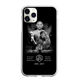 Чехол для iPhone 11 Pro матовый с принтом Chester Bennington в Ухте, Силикон |  | chester bennington | рок