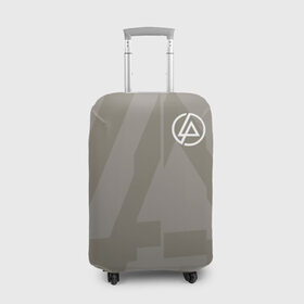 Чехол для чемодана 3D с принтом Linkin Park Hoodie в Ухте, 86% полиэфир, 14% спандекс | двустороннее нанесение принта, прорези для ручек и колес | 0x000000123 | chester | linkin park | линкин парк