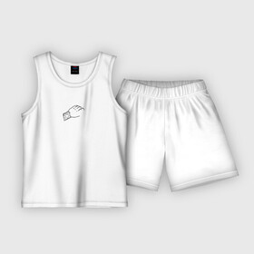 Детская пижама с шортами хлопок с принтом Linkin Park в Ухте,  |  | 0x000000123 | chester | linkin park | линкин парк