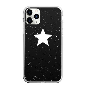 Чехол для iPhone 11 Pro матовый с принтом Super Star в Ухте, Силикон |  | black | milk | блэк | брызги | звезда | милк | текстура | узор