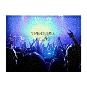 Обложка для студенческого билета с принтом Twenty one pilots в Ухте, натуральная кожа | Размер: 11*8 см; Печать на всей внешней стороне | Тематика изображения на принте: rock | t.o.p. | top | twenty one pilots | рок