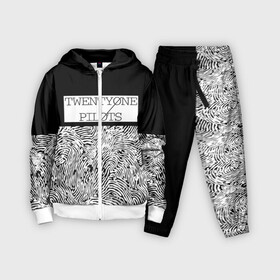 Детский костюм 3D с принтом Twenty one pilots в Ухте,  |  | rock | t.o.p. | top | twenty one pilots | рок