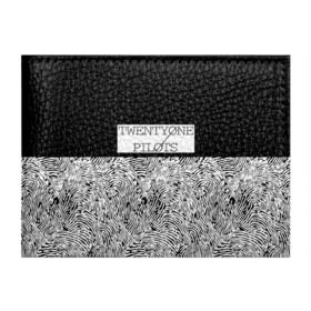 Обложка для студенческого билета с принтом Twenty one pilots в Ухте, натуральная кожа | Размер: 11*8 см; Печать на всей внешней стороне | Тематика изображения на принте: rock | t.o.p. | top | twenty one pilots | рок