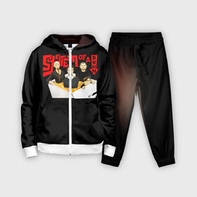 Детский костюм 3D с принтом System в Ухте,  |  | serj tankian | system of a down | серж танкян | система вниз