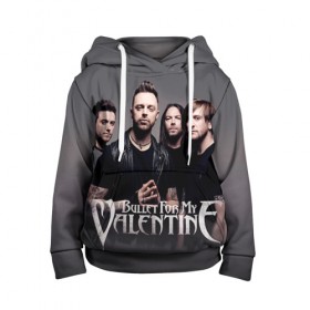 Детская толстовка 3D с принтом Bullet For My Valentine в Ухте, 100% полиэстер | двухслойный капюшон со шнурком для регулировки, мягкие манжеты на рукавах и по низу толстовки, спереди карман-кенгуру с мягким внутренним слоем | jamie mathias | jason james | matthew tuck | michael moose thomas | michael padget | nick crandle | джейми матиас | джейсон джеймс | майкл паджет | майкл томас | мэттью так | ник крэндл | пуля для моей возлюбленной