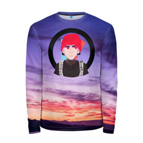 Мужской лонгслив 3D с принтом Dusk в Ухте, 100% полиэстер | длинные рукава, круглый вырез горловины, полуприлегающий силуэт | 21 pilots | twenty one pilots