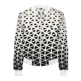 Женский бомбер 3D Необычный узор: в Ухте, 100% полиэстер | застегивается на молнию, по бокам два кармана без застежек, мягкие манжеты, по низу бомбера и на воротнике — эластичная резинка | pattern | сетка | узоры