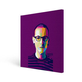 Холст квадратный Честер Беннингтон: в Ухте, 100% ПВХ |  | линкин парк