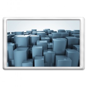 Магнит 45*70 Кубическая текстура: в Ухте, Пластик | Размер: 78*52 мм; Размер печати: 70*45 | abstract | abstraction | block | tessera | абстракция | кубики | текстура