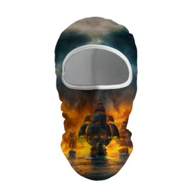 Балаклава 3D с принтом Пираты в Ухте, 100% полиэстер, ткань с особыми свойствами — Activecool | плотность 150–180 г/м2; хорошо тянется, но при этом сохраняет форму. Закрывает шею, вокруг отверстия для глаз кайма. Единый размер | корабли | пираты | череп