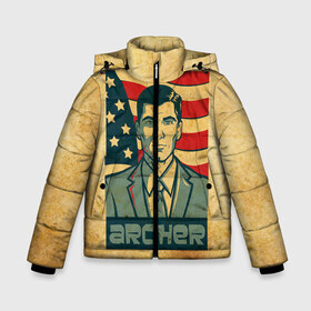 Зимняя куртка для мальчиков 3D The Loud House: в Ухте, ткань верха — 100% полиэстер; подклад — 100% полиэстер, утеплитель — 100% полиэстер | длина ниже бедра, удлиненная спинка, воротник стойка и отстегивающийся капюшон. Есть боковые карманы с листочкой на кнопках, утяжки по низу изделия и внутренний карман на молнии. 
Предусмотрены светоотражающий принт на спинке, радужный светоотражающий элемент на пуллере молнии и на резинке для утяжки | archer | арчер | герцогиня | мульсериал | мультфильм | спецагент арчер | стерлинг арчер