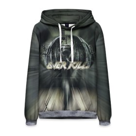 Мужская толстовка 3D с принтом Overkill 5 в Ухте, 100% полиэстер | двухслойный капюшон со шнурком для регулировки, мягкие манжеты на рукавах и по низу толстовки, спереди карман-кенгуру с мягким внутренним слоем. | Тематика изображения на принте: overkill