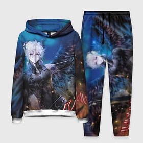 Мужской костюм 3D (с толстовкой) с принтом Падший Азазель в Ухте,  |  | rage of bahamut