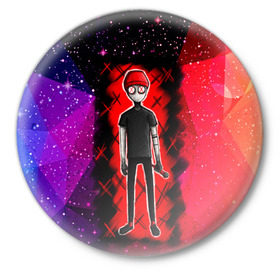 Значок с принтом Twenty one pilots в Ухте,  металл | круглая форма, металлическая застежка в виде булавки | Тематика изображения на принте: rock | t.o.p. | top | twenty one pilots | рок