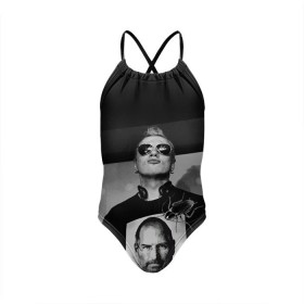 Детский купальник 3D с принтом Тараканы в Ухте, Полиэстер 85%, Спандекс 15% | Слитный крой, подклад по переду изделия, узкие бретели | 