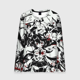 Мужской лонгслив 3D с принтом SKULLGIRLS в Ухте, 100% полиэстер | длинные рукава, круглый вырез горловины, полуприлегающий силуэт | anime | girl | skullgirls | warrior | аниме