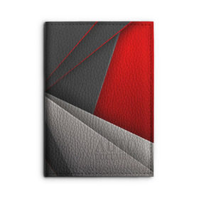 Обложка для автодокументов с принтом Lines в Ухте, натуральная кожа |  размер 19,9*13 см; внутри 4 больших “конверта” для документов и один маленький отдел — туда идеально встанут права | абстракция | линия | текстура