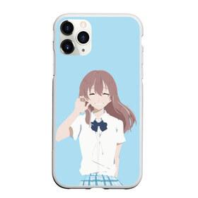 Чехол для iPhone 11 Pro матовый с принтом Форма голоса Koe no katachi 2 в Ухте, Силикон |  | anime | koe no katachi | shouko nishimiya | аниме | анимэ | голос | форма голоса | шоко нишимия