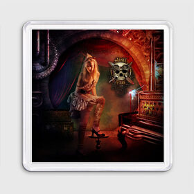 Магнит 55*55 с принтом Abney Park в Ухте, Пластик | Размер: 65*65 мм; Размер печати: 55*55 мм | Тематика изображения на принте: steampunk | абни | абни парк | кристина эриксон | стим панк | стимпанк | эбни | эбни парк