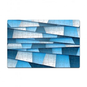 Пазл магнитный 126 элементов с принтом Полоски в Ухте, полимерный материал с магнитным слоем | 126 деталей, размер изделия —  180*270 мм | 